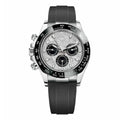 Chronograph 40 – Meteorite Dial | Steel Case & Black Strap